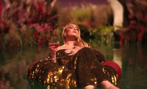 Adele on the Huckleberry River in her “I Drink Wine” video