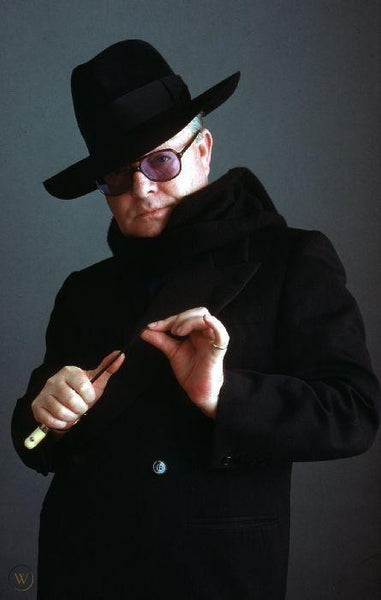 Truman Capote trying to act like a bandit