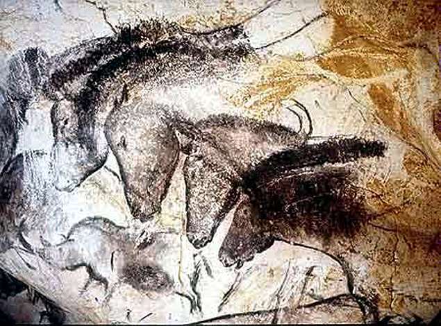 Horses at Chauvet Cave