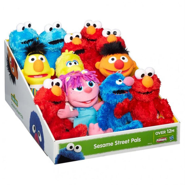 playskool friends sesame street mini plush