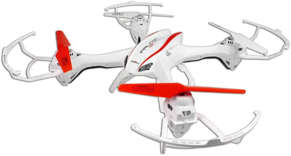 UDI U842 2.4Ghz 4 Channel 6 Axis Big UFO with HD Camera and Protection - White