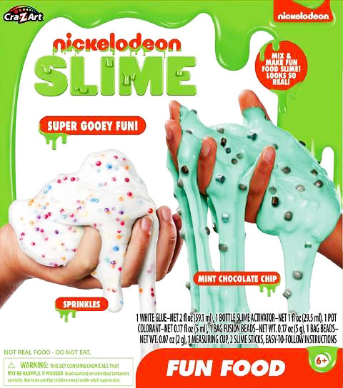 toys and fun slime