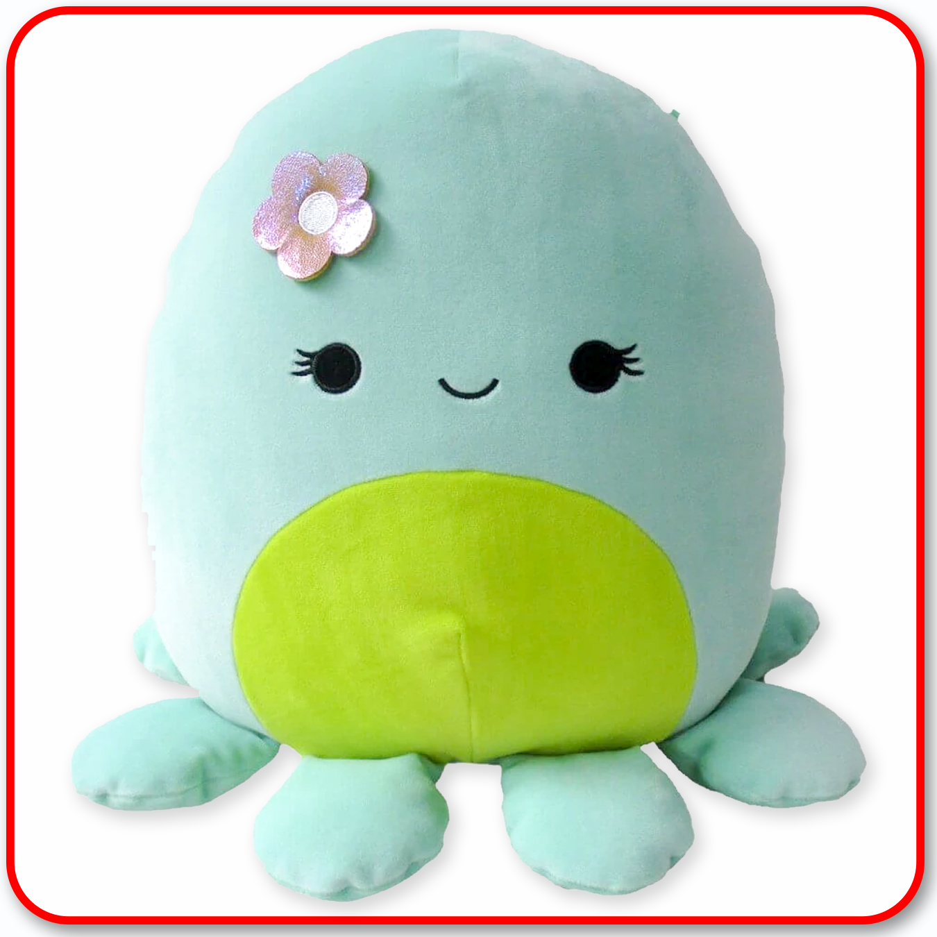 turquoise octopus squishmallow