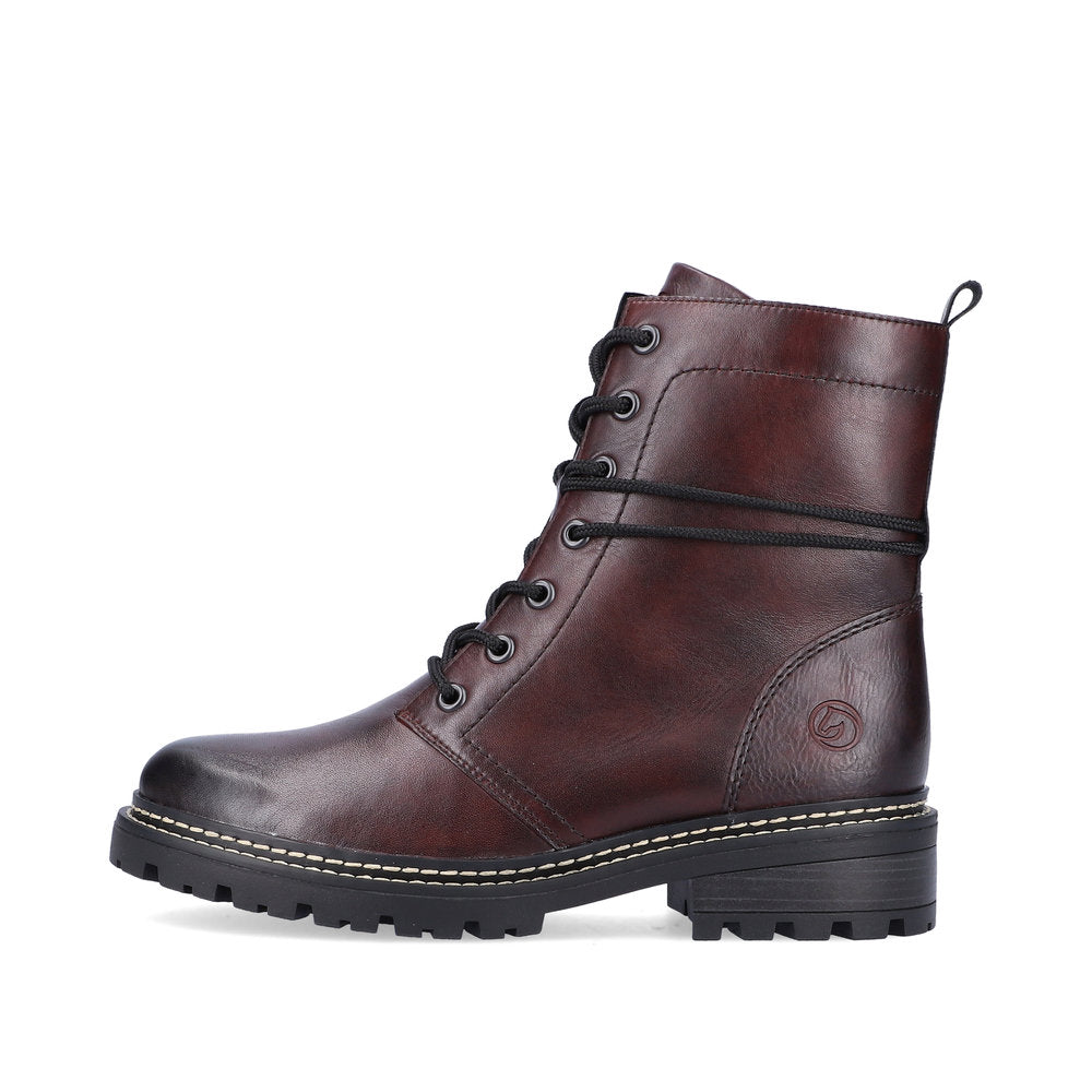 ladies long burgundy boots