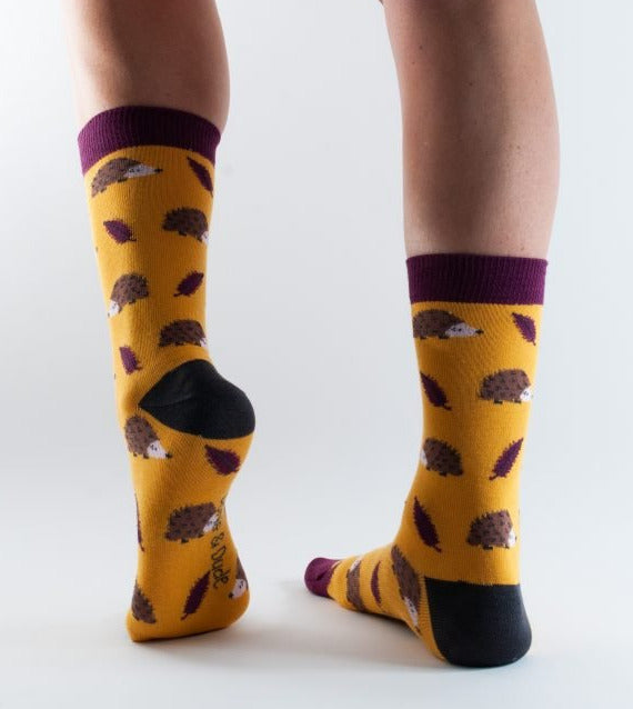 ladies hedgehog socks