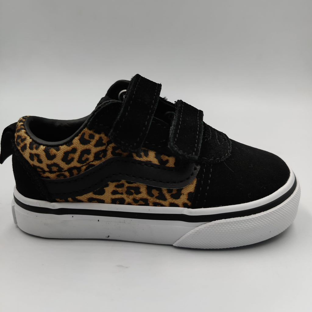 Vans Kids Strap Shoes Trainers Infants Black Cheetah Old Skool Styling– 53  Main Street