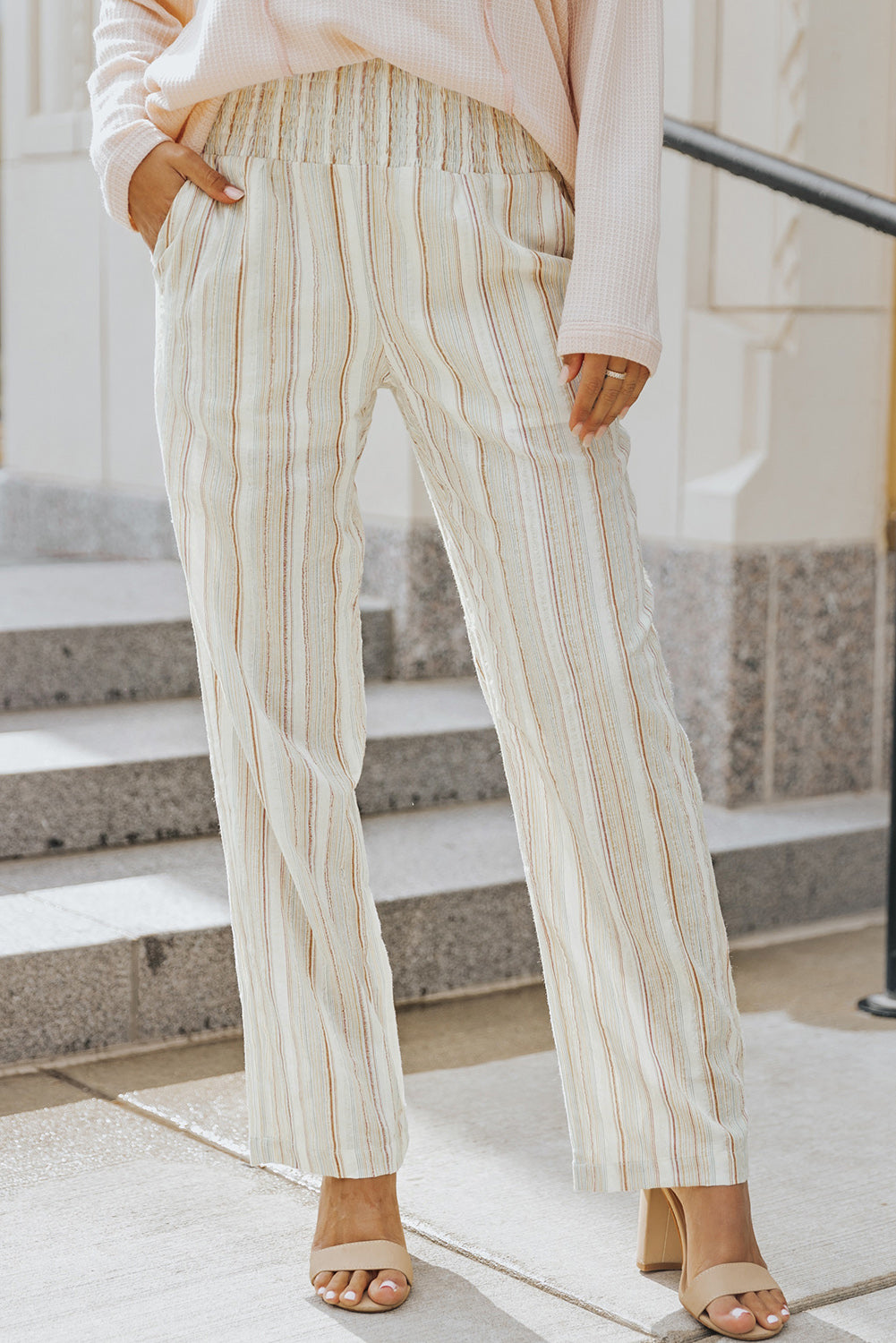 Front Slit Flare Leg Pants – SCULPTURA® Couture