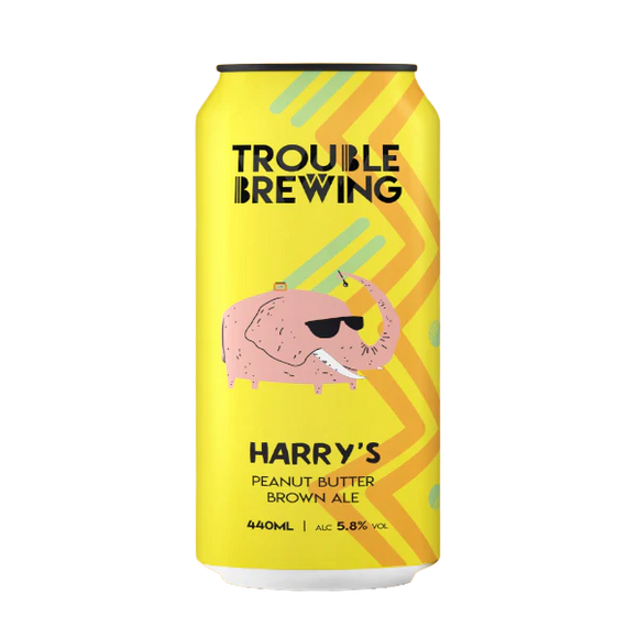 Trouble Brewing Harry Peanut Butter Brown  Ale - The Crú - The Beer Club