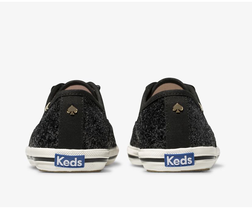 Women's Keds x Kate Spade Champion Glitter Black