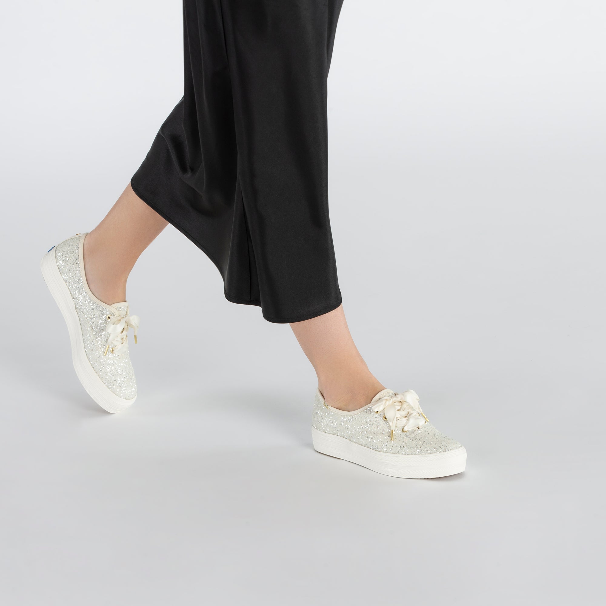 cream kate spade keds