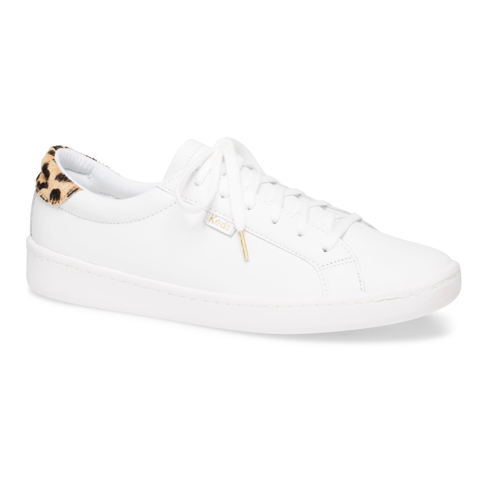 Women's Keds x Kate Spade Ace Leather White/Leopard