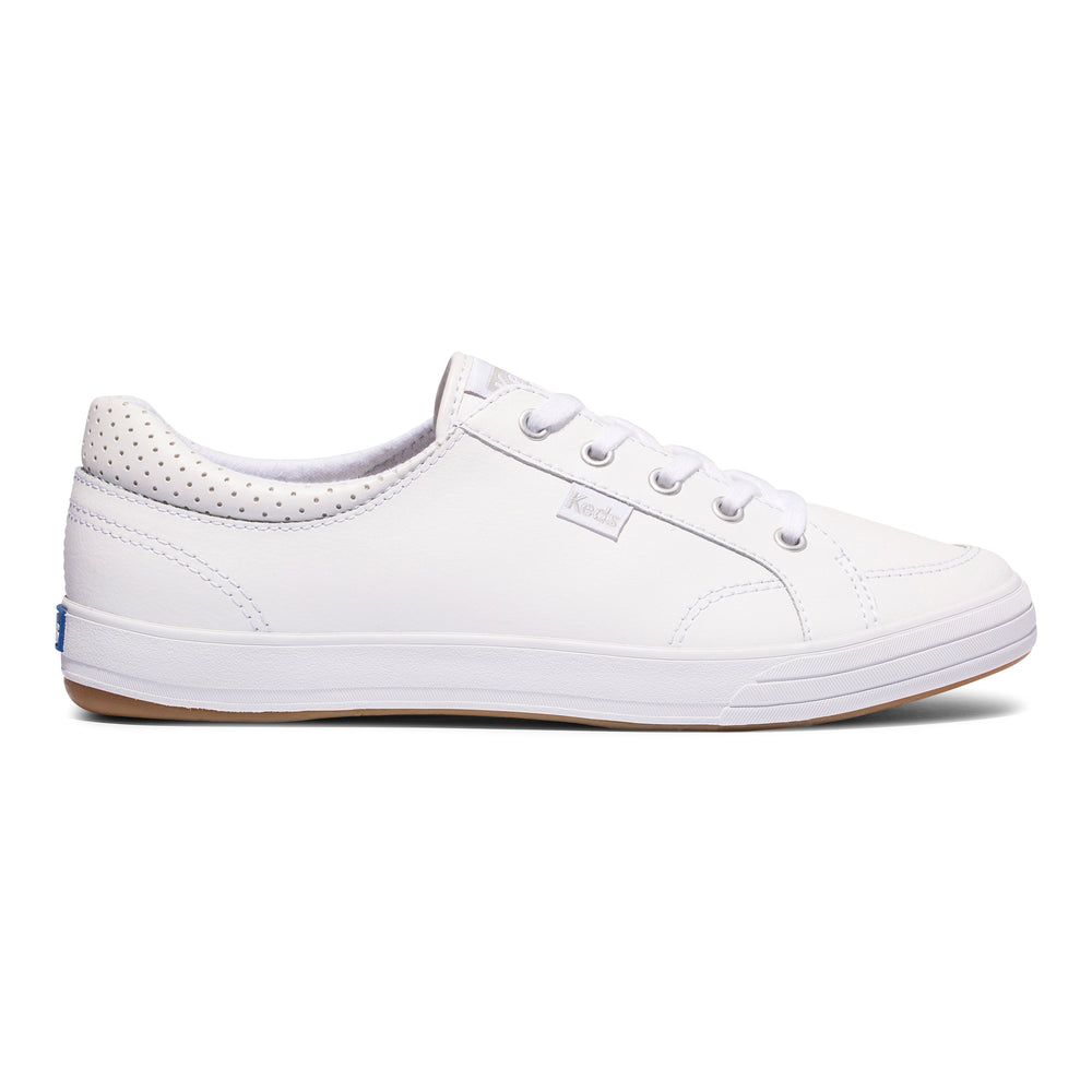 Women's Kickstart Leather White | KEDS AUSTRALIA