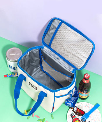 SNILLO STITCH Lunch Bag Shoulder Strap Jelly - Blue