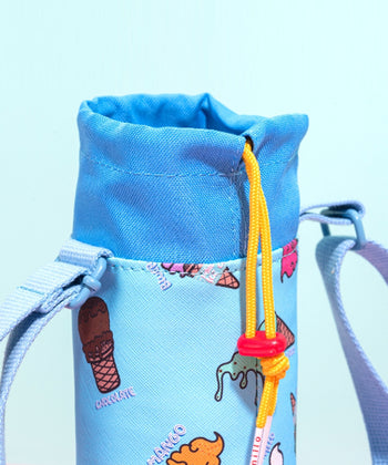 SNILLO STITCH Lunch Bag Shoulder Strap Jelly - Blue