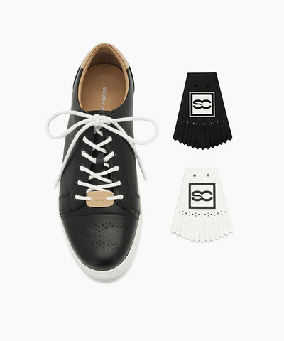 SOUTHCAPE Men's SC Change Tassel Sneakers - Black