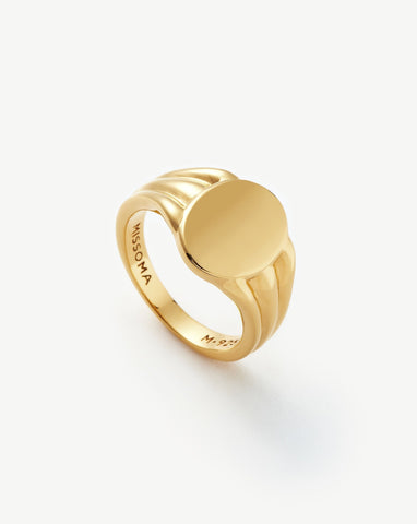 Missoma SIGNET RING ユニセックス-