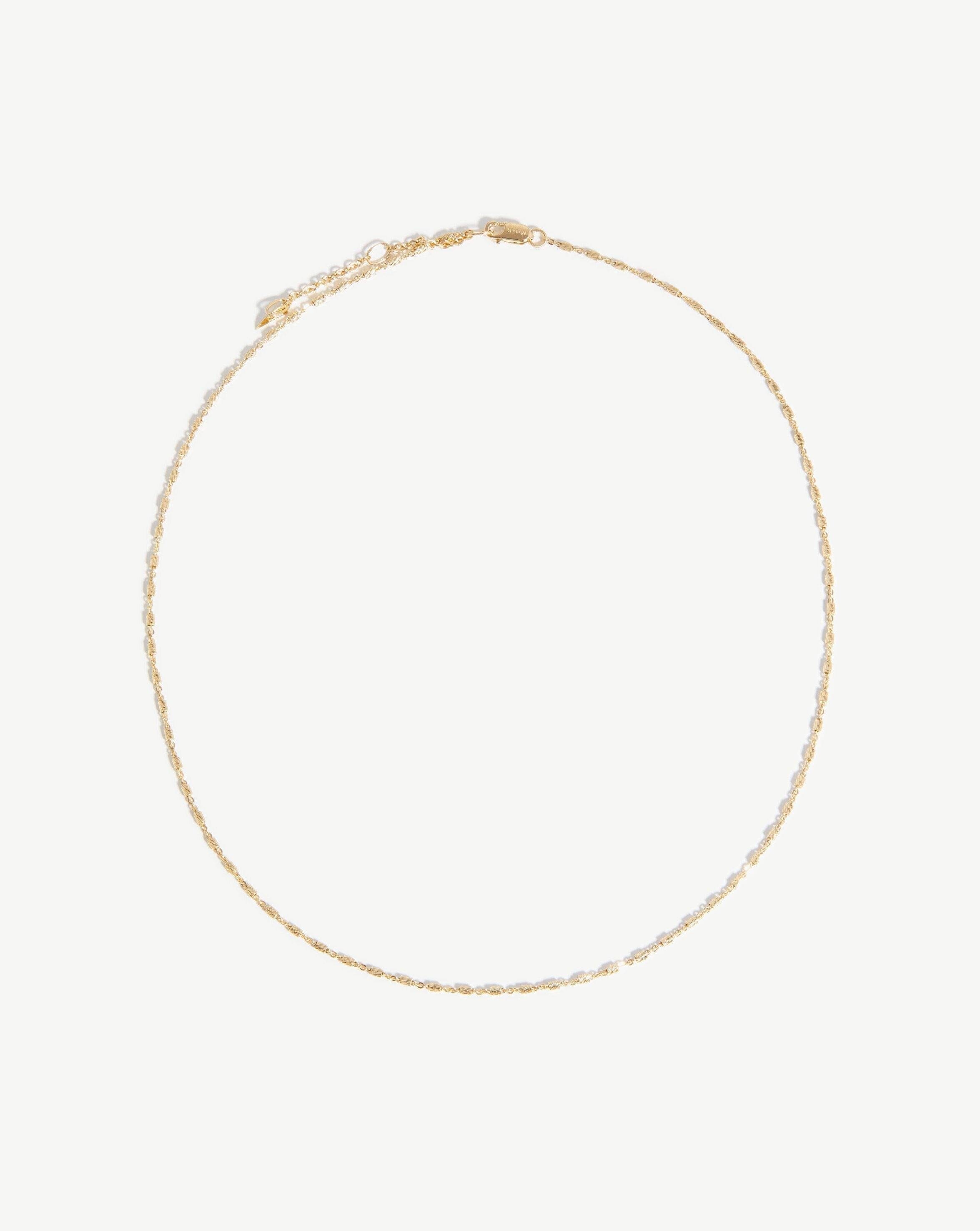 Fine Twisted Curb Chain Choker | Missoma