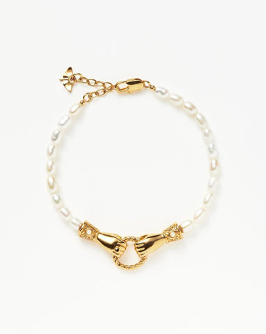 18ct Gold Paperlink Bracelet 19cm | Pravins