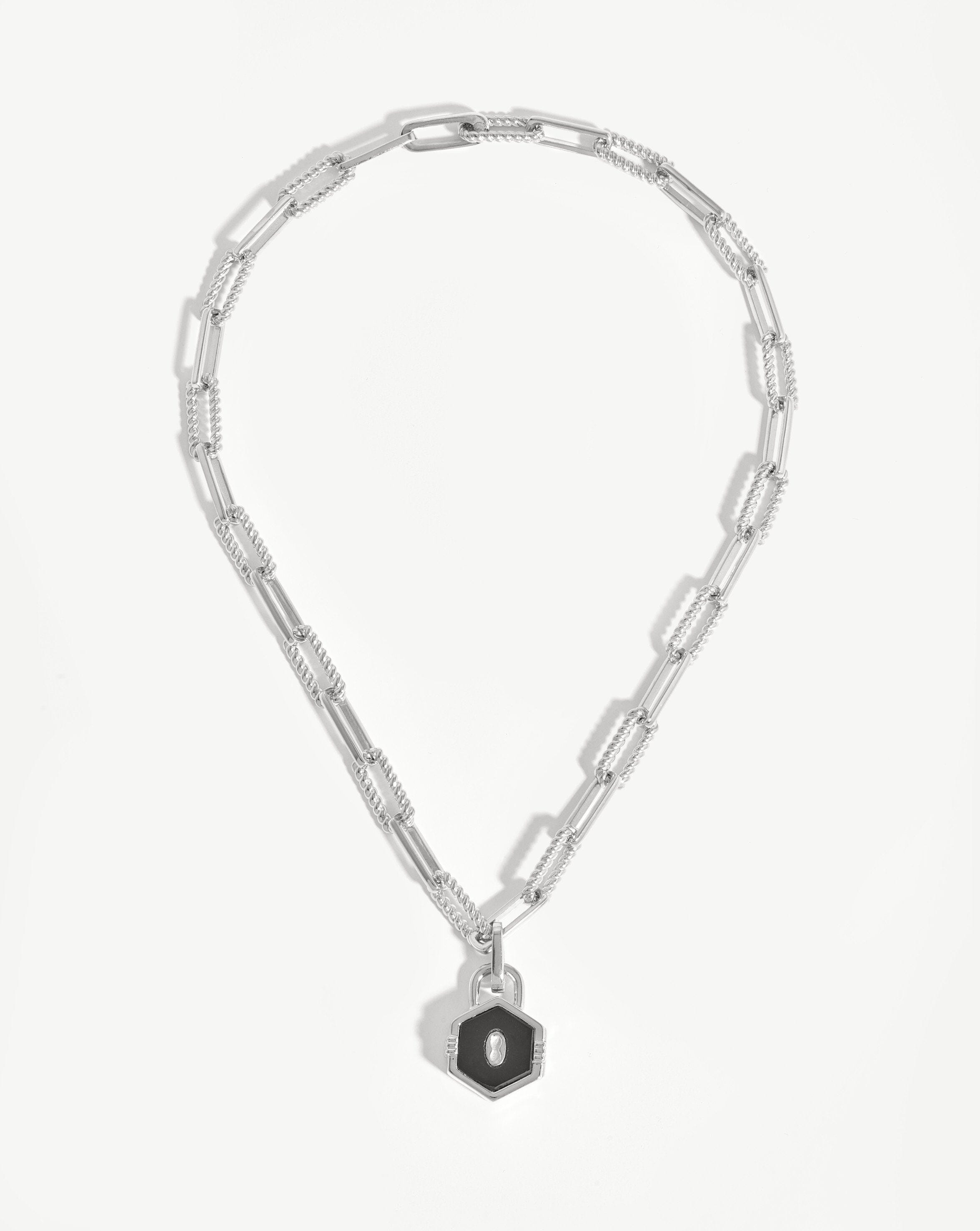 Mens Filia Curb Chain Necklace Necklaces