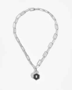 Louis Vuitton Padlock Necklace with Double Layer Chain For Him