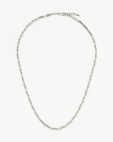 Stories Multi Charm Necklace (Silver)