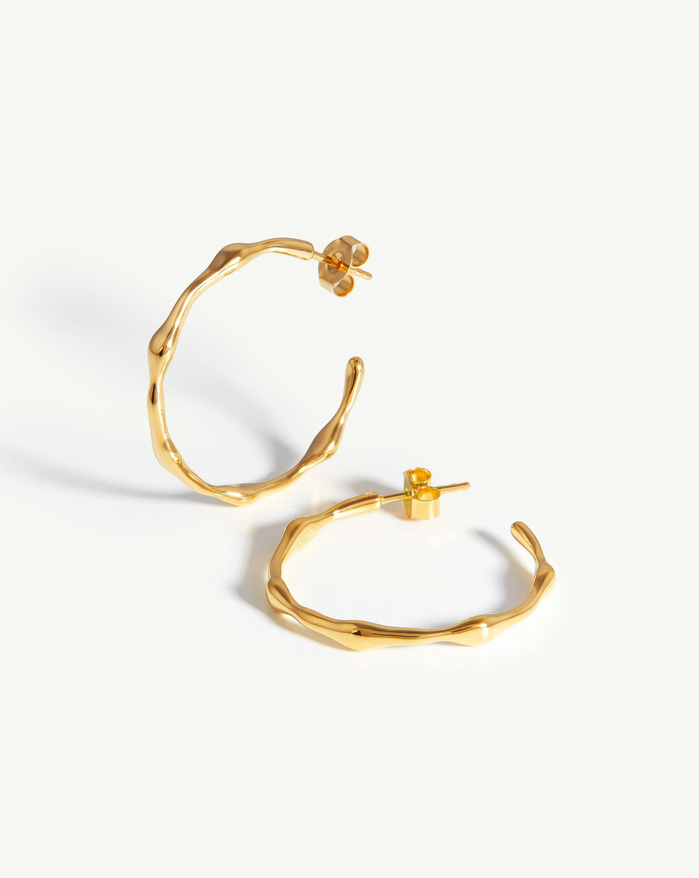 Savi Dome Small Hoop Earrings