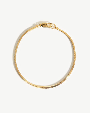 18ct Yellow Gold Figaro Link Mens Bracelet | Cerrone Jewellers