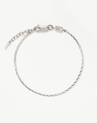 Sterling Silver Bracelet For Woman, Dainty Silver Bracelet, Chain Brac–  annikabella