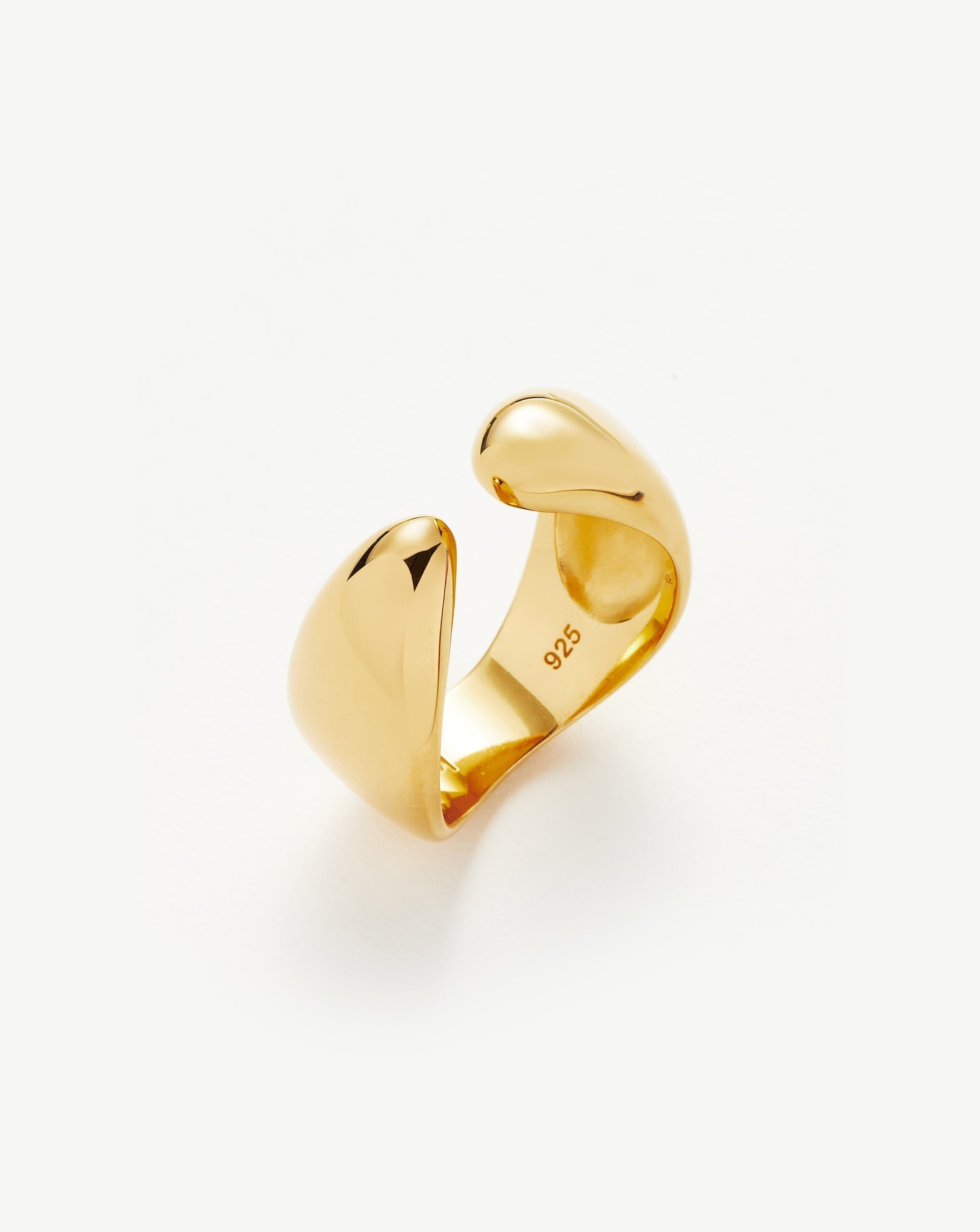 Missoma Fine Open Claw Ring | 14K Solid Gold