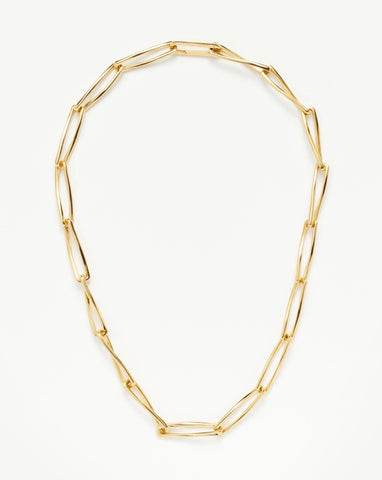 chain links necklace gold