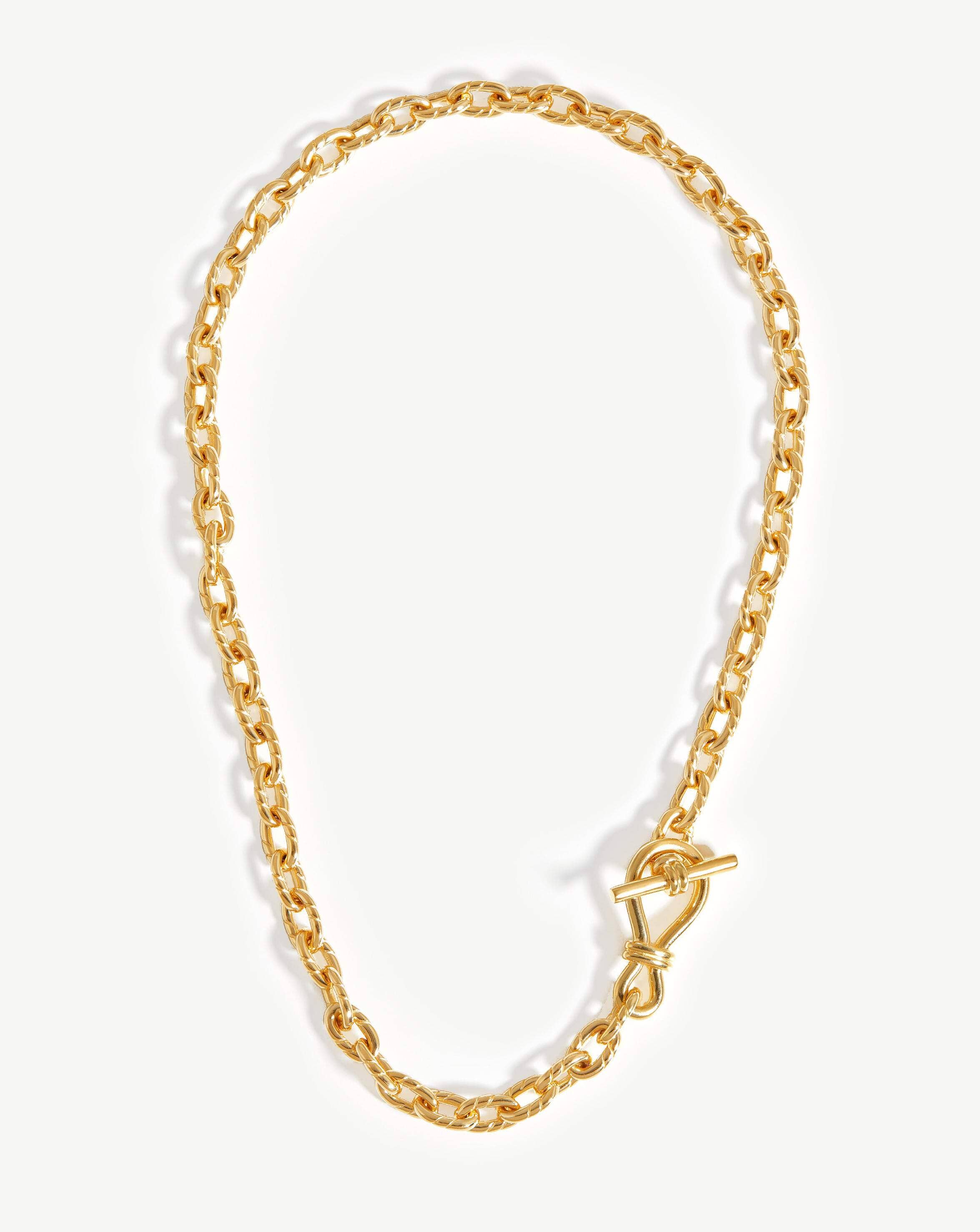 Missoma Lucy Williams Flat Curb Chain Necklace