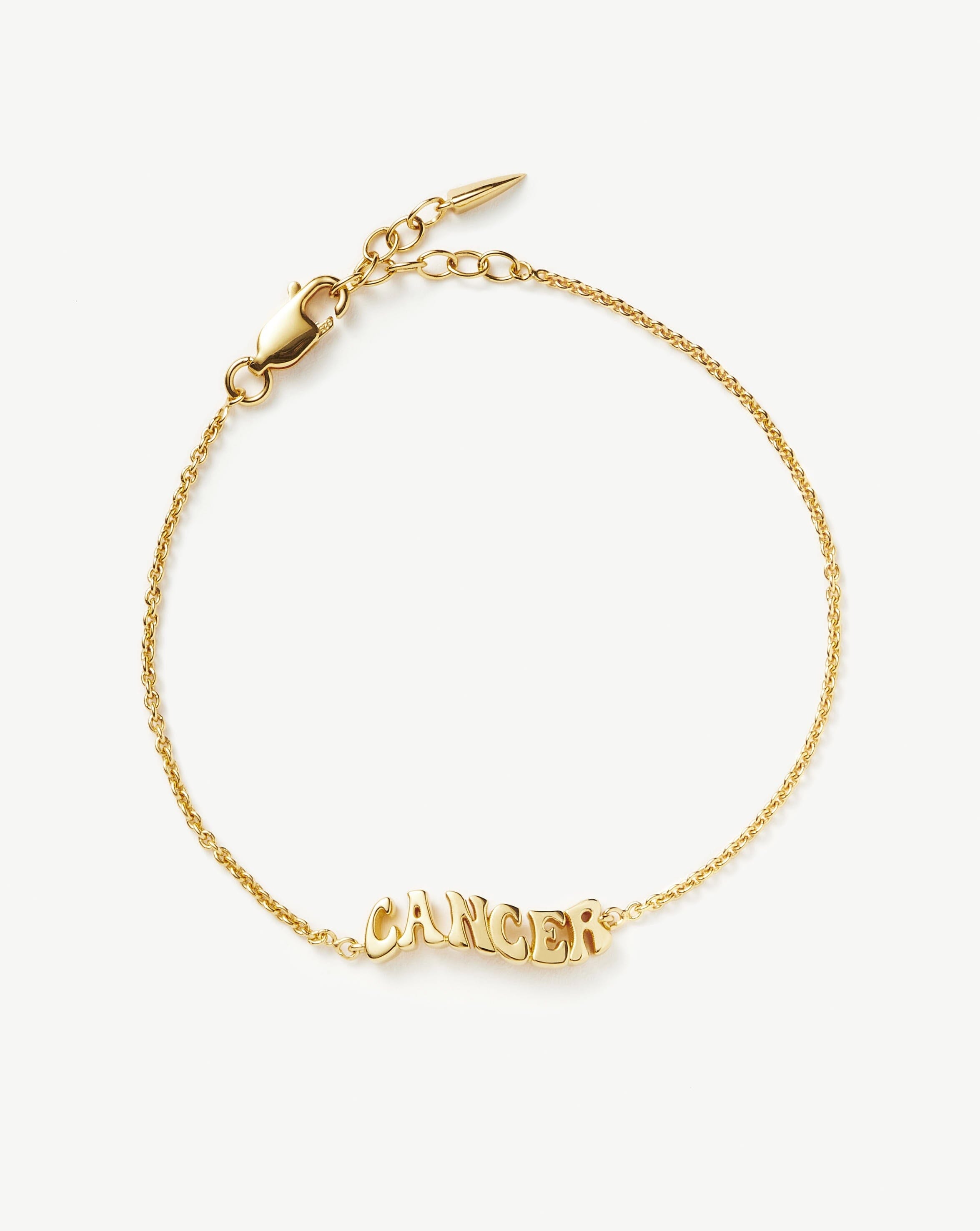 Missoma Zodiac Bracelet - Pisces 18ct Gold Plated Vermeil/Pisces