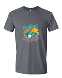 Surfing paradise beach t-shirt, summer t-shirt, beach party t-shirt