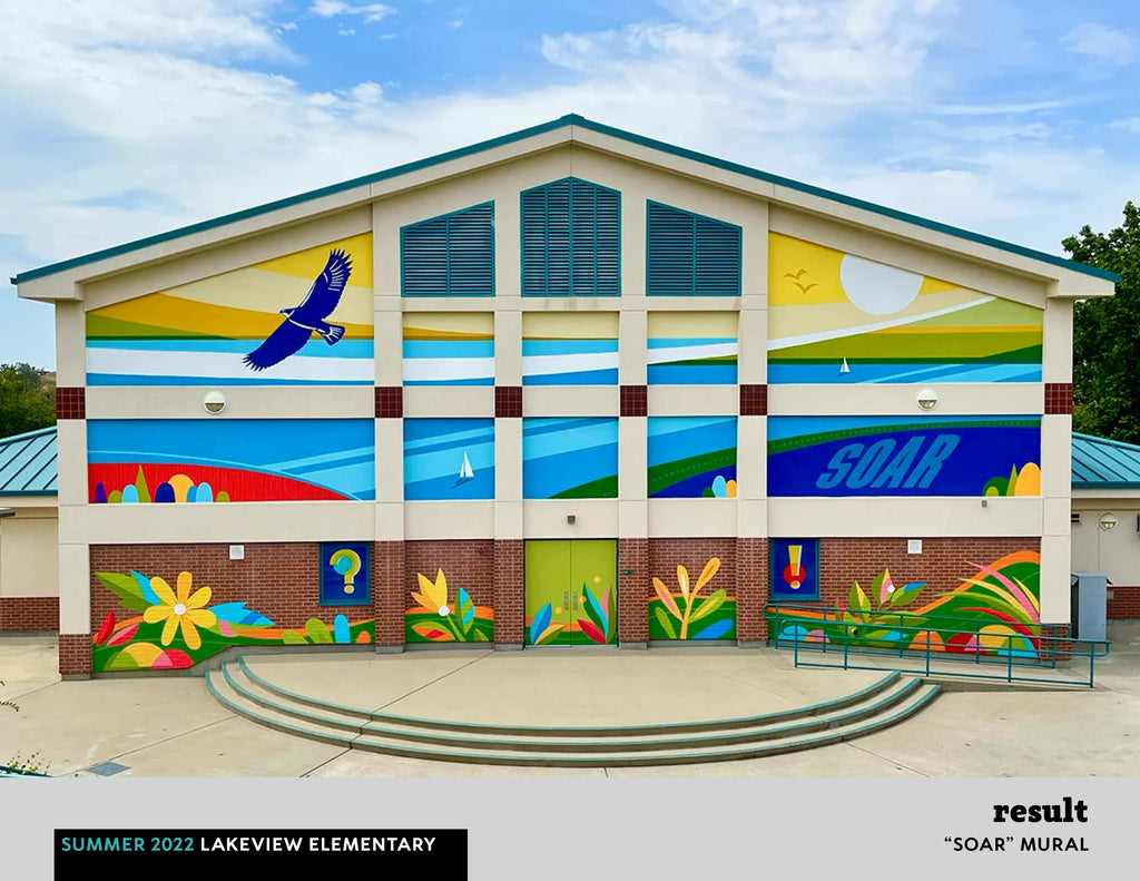 2022 school mural (after)