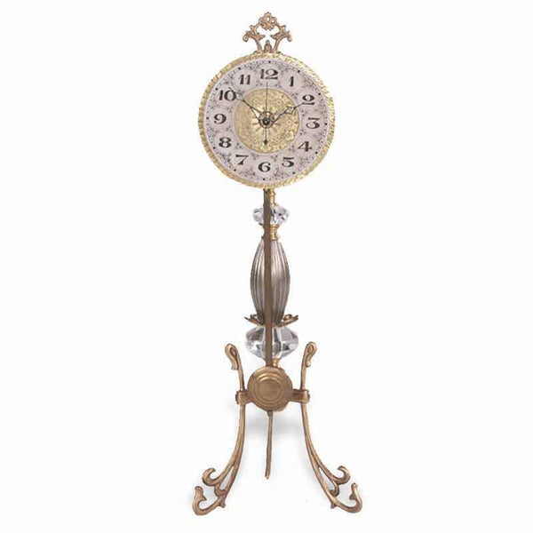 Delfi Table Clock with Pendulum by Luna Bella, Theresa Costa
