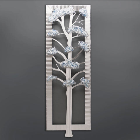 Four Seasons Wall Sculptures by Sondra Gerber creator of Metal Petal Art