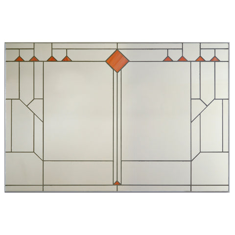 Marrakech Prairie Style Stained Glass Mirror Victoria Primicias