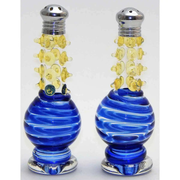 yellow salt and pepper shakers