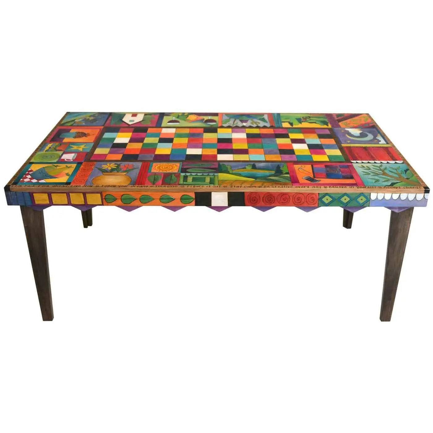 Sticks Rectangular Coffee Table Cbt022 07743 Artistic Artisan