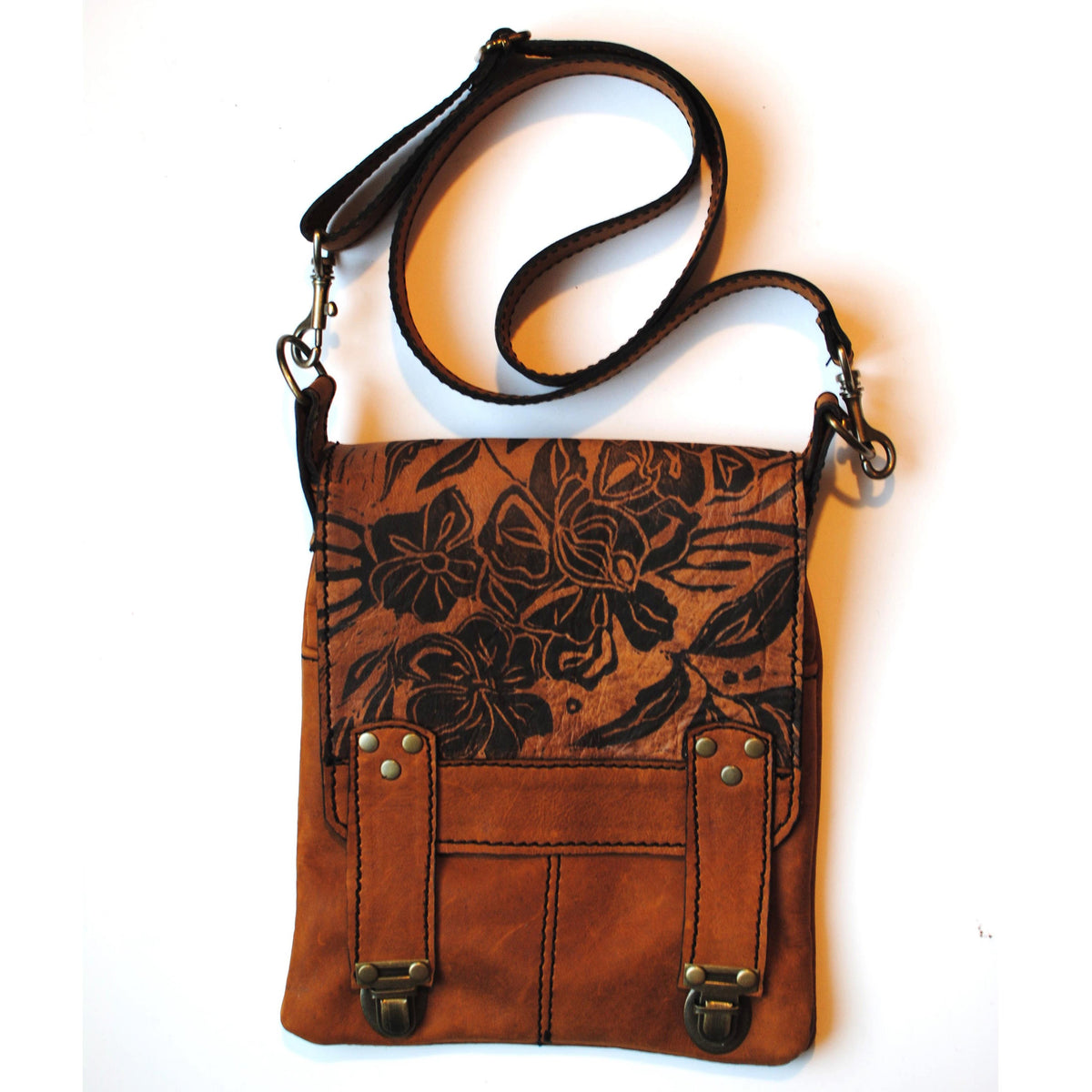 Urban Gypsy Design Leeds Handbag in Wildflower Print and Indian River ...