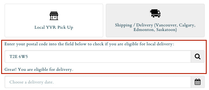 Seafood Shipping Across Canada