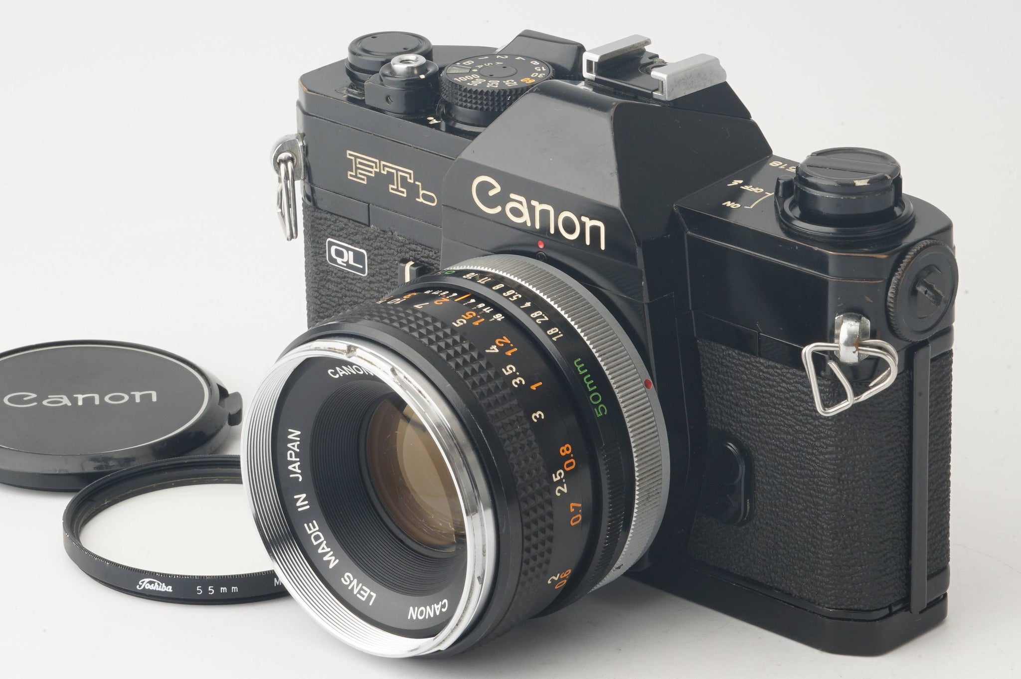 キャノン FTｂ + FD 50mm f1.8 S.C. 252468 - フィルムカメラ