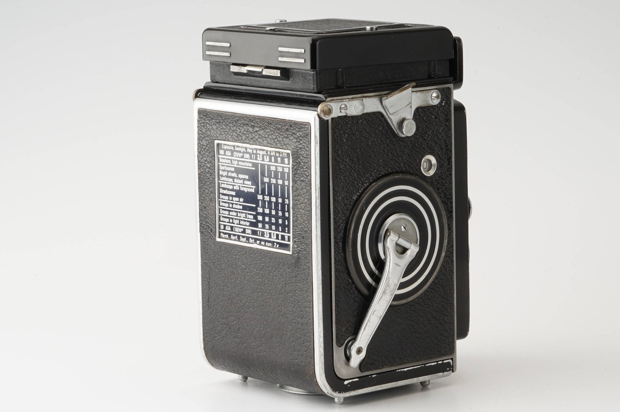 シャッターOK Rolleiflex 3.5A TYPE 1 MX 二眼レフ-