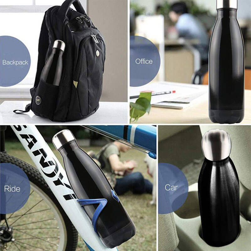 The insulated stainless steel bottle with great portability
