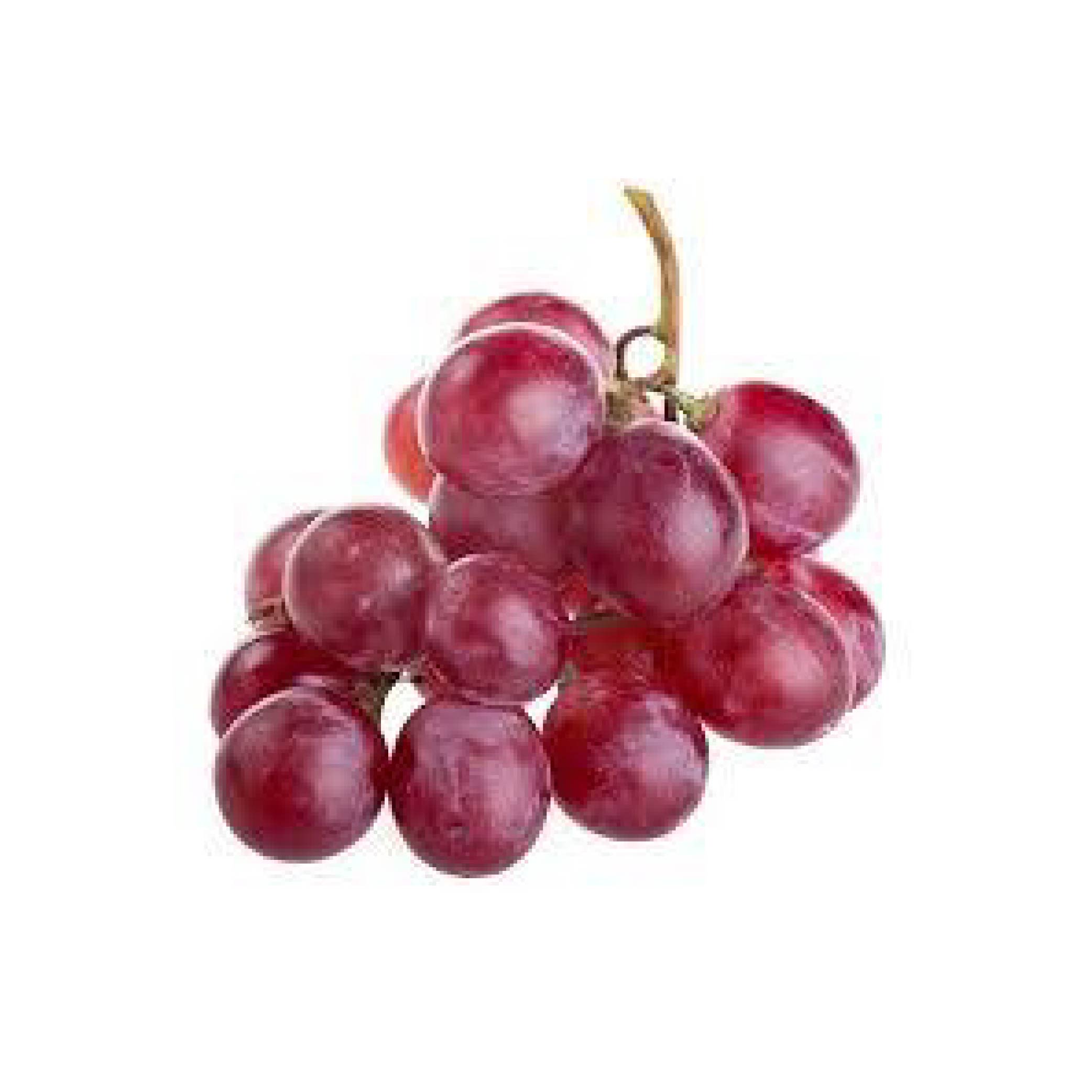 Красный круглый виноград