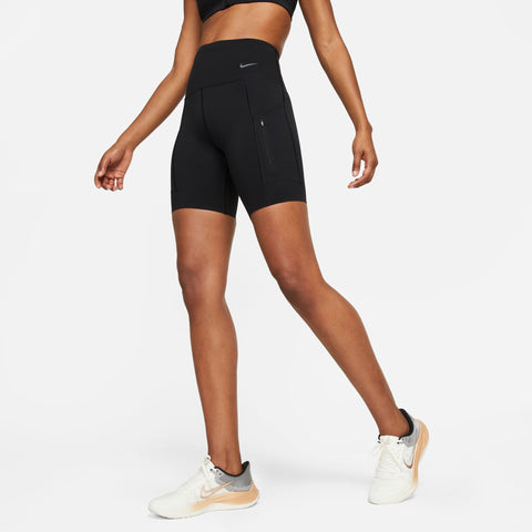 Nike Womens Dri-Fit Go Firm Hi-Rise 7/8 Tight (Black) – The Happy