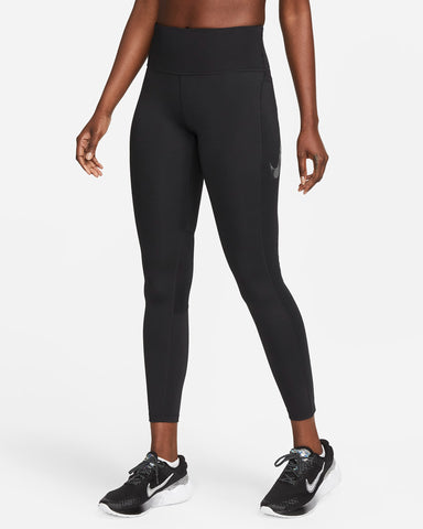 Nike Womens Dri-Fit Go Firm Hi-Rise 7/8 Tight (Black) – The Happy