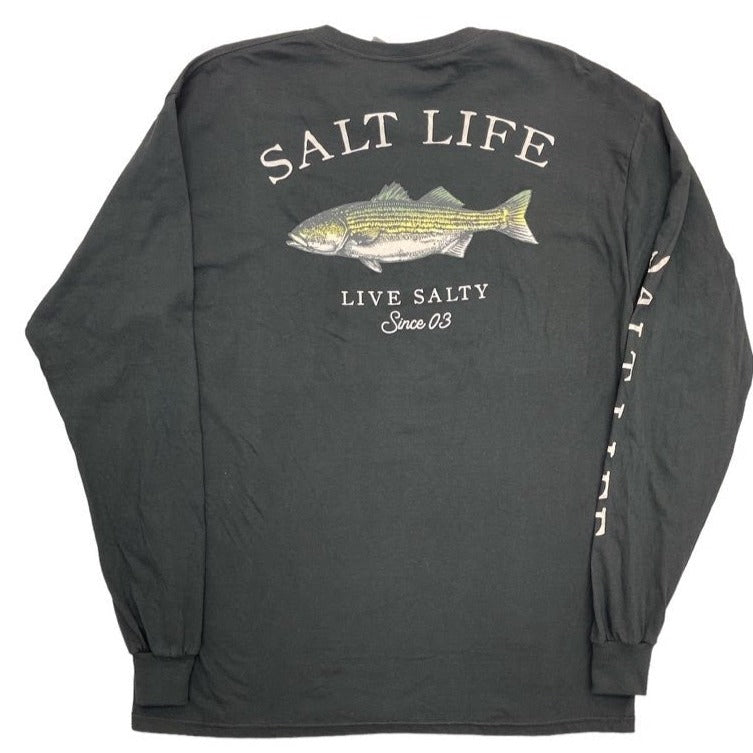 Salt Life Fish Surf Dive Graphic Long Sleeve Tee, Adult