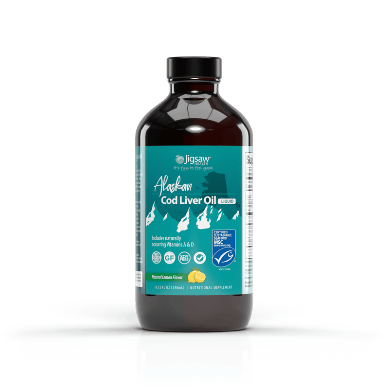 Jigsaw Alaskan Cod Liver Oil Liquid