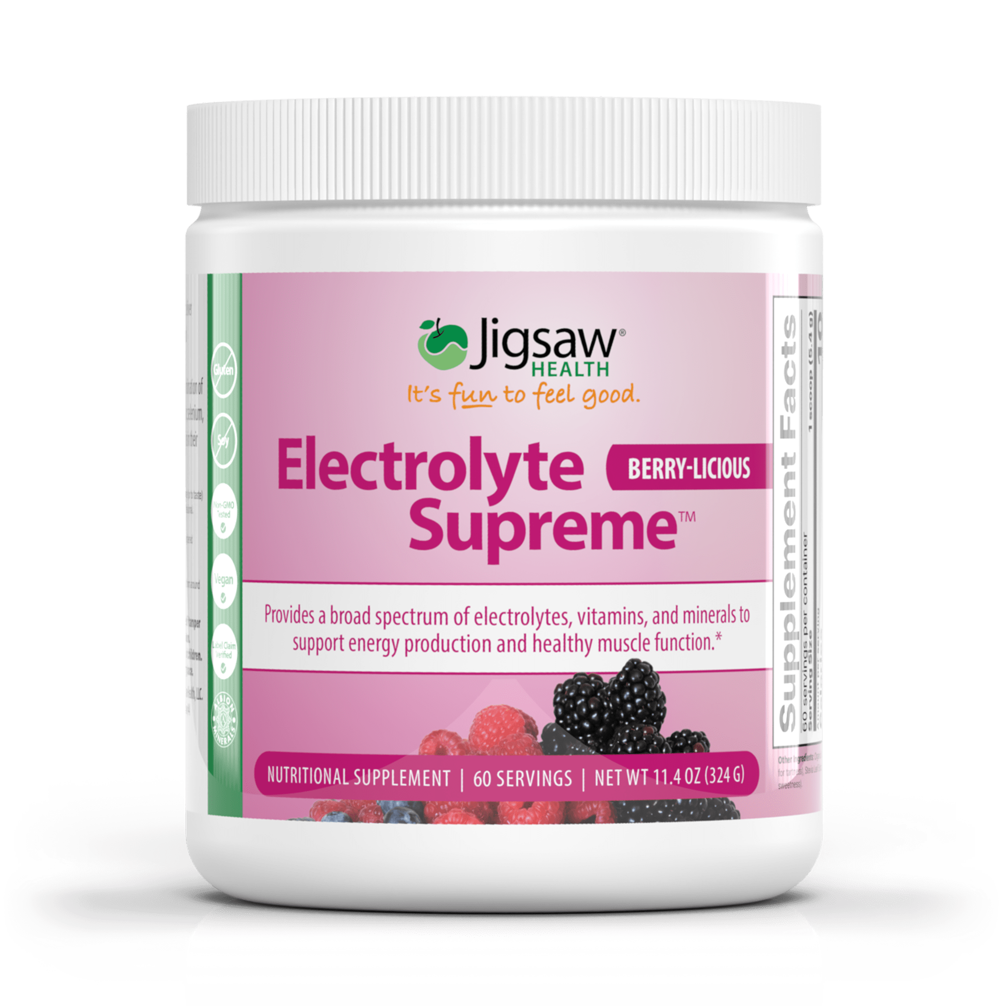 Jigsaw Electrolyte Supreme Berry-licious Jar